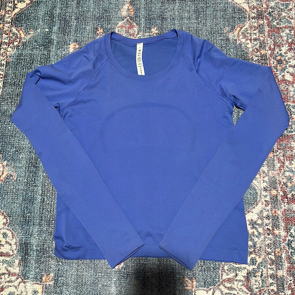 Lululemon Racelength swiftly long sleeve in Indigo